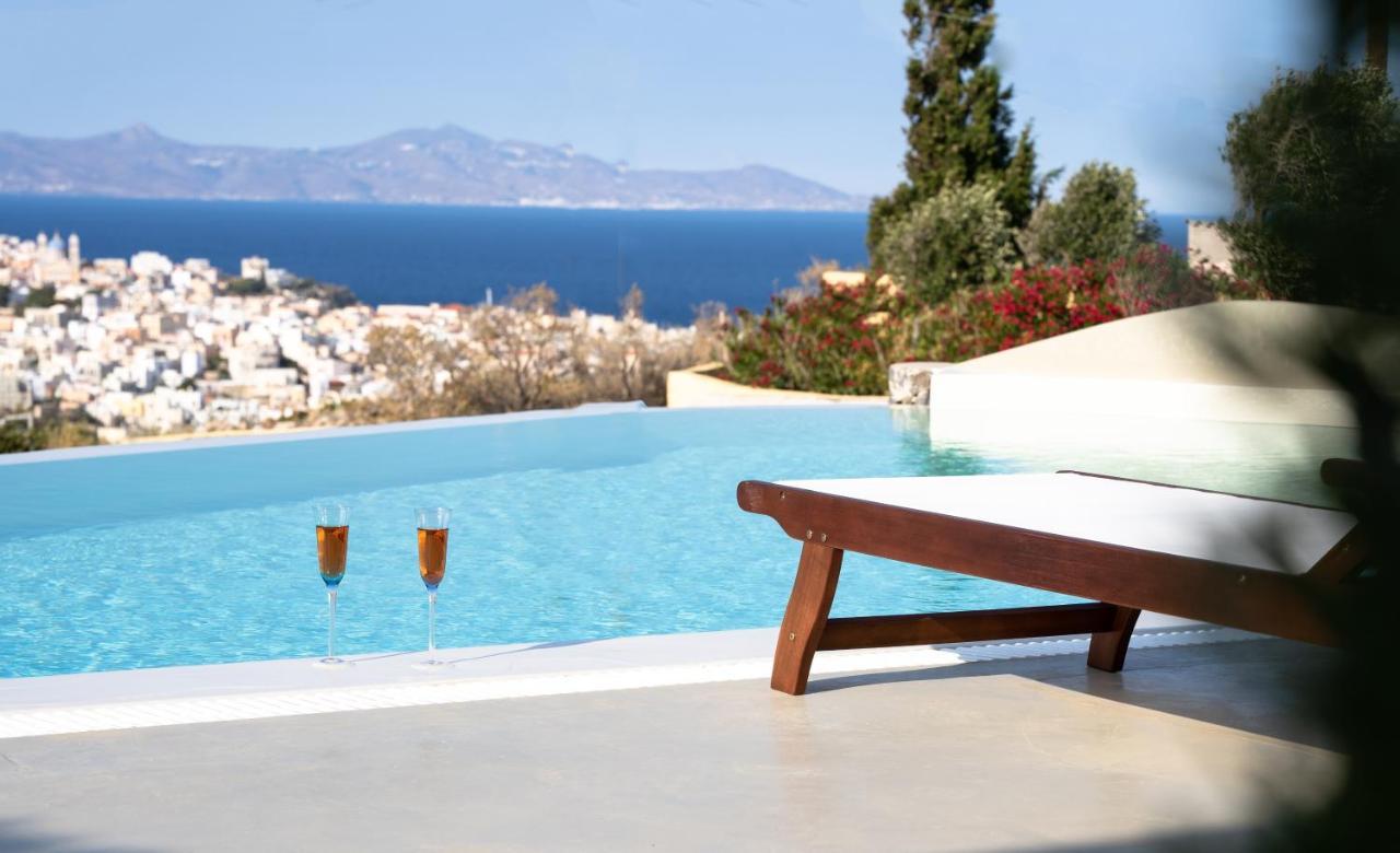 Dipolis Luxury Apartments Syros Episkopion  Eksteriør billede