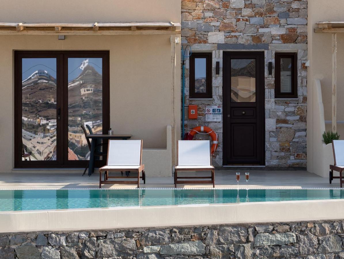 Dipolis Luxury Apartments Syros Episkopion  Eksteriør billede
