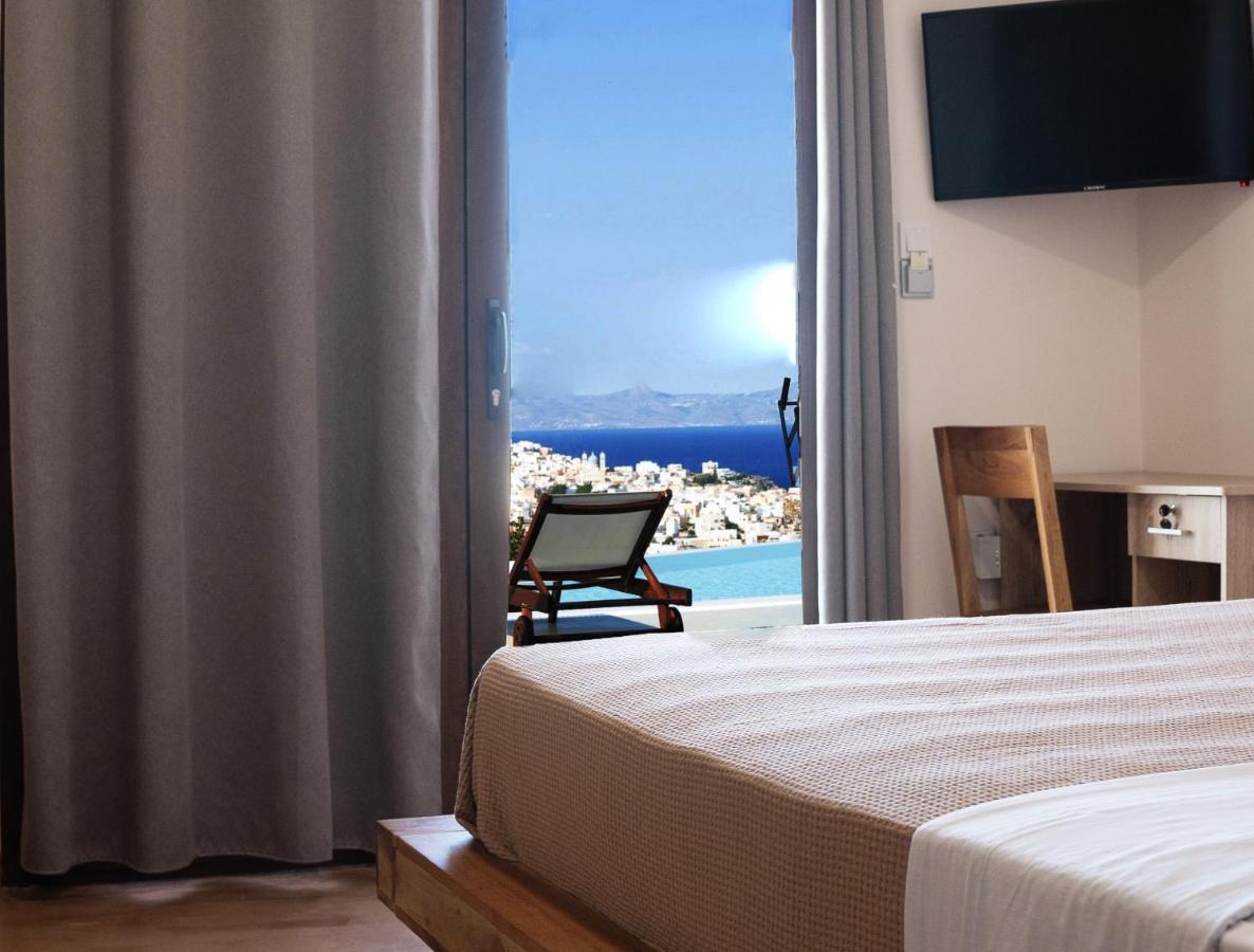 Dipolis Luxury Apartments Syros Episkopion  Eksteriør billede