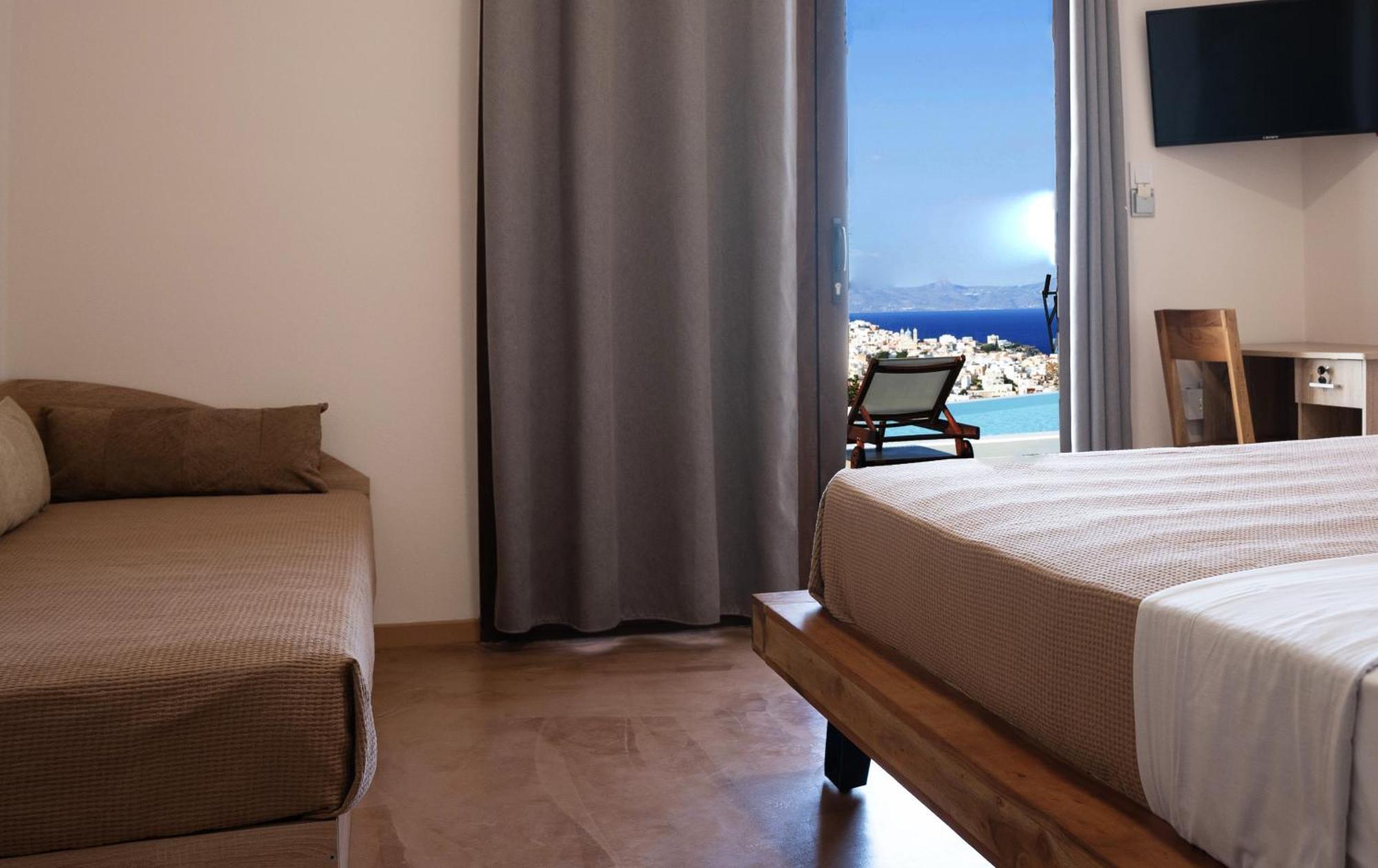 Dipolis Luxury Apartments Syros Episkopion  Eksteriør billede
