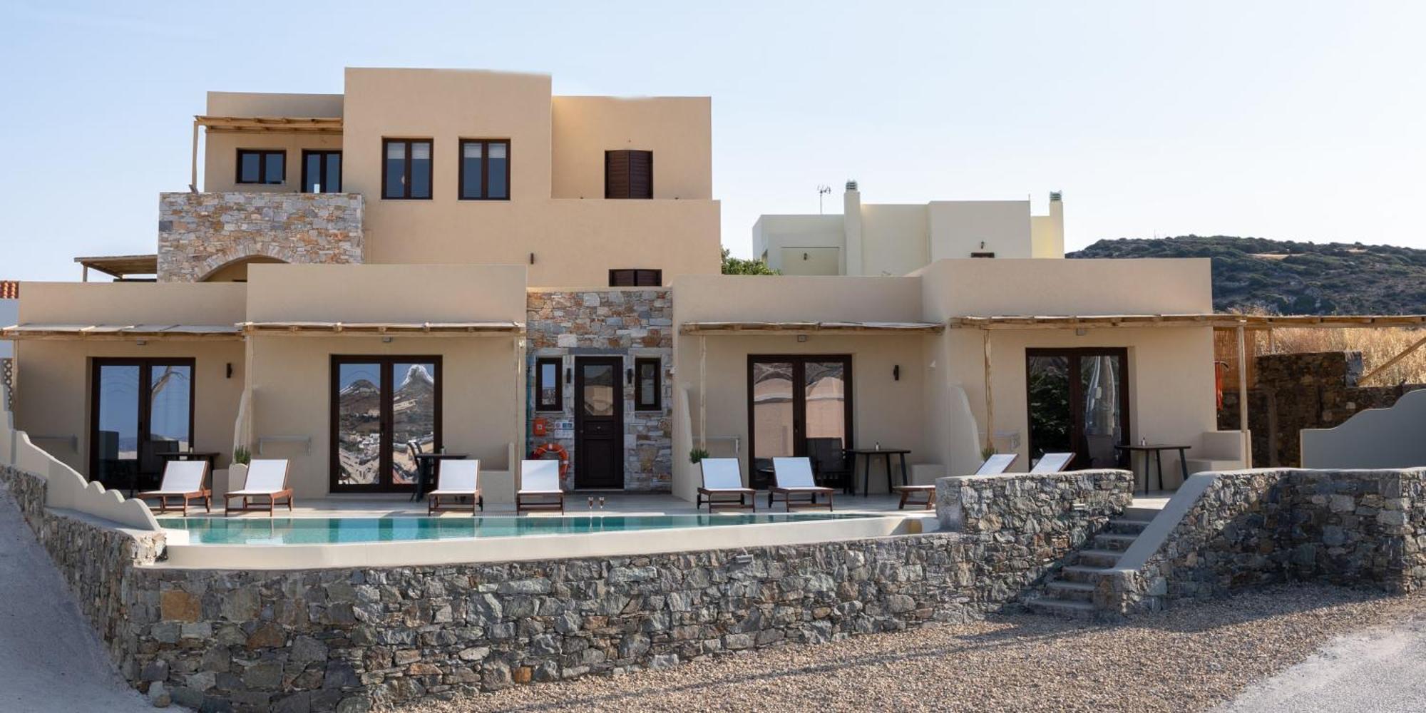 Dipolis Luxury Apartments Syros Episkopion  Eksteriør billede